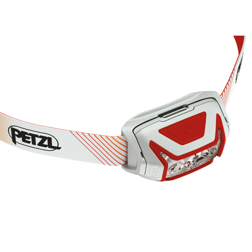 Petzl Actik Core Running Headlamp Rechargeable Battery Easy on off with tilt adjustment