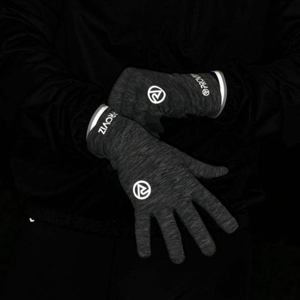 Proviz Classic Lightweight Running Gloves with Reflective Details and fully touchscreen compatible