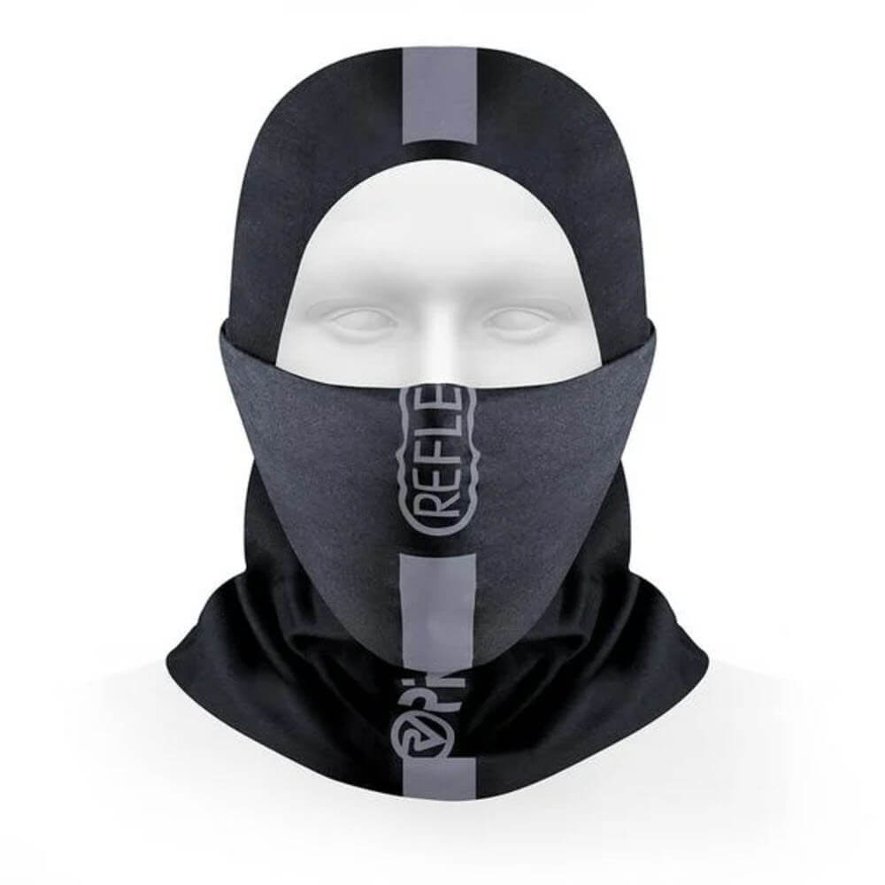 Proviz REFLECT360 reflective multifuncational headwear. Windproof and breathable for running and cycling. Neck gaiter and neck tube for running and cycling