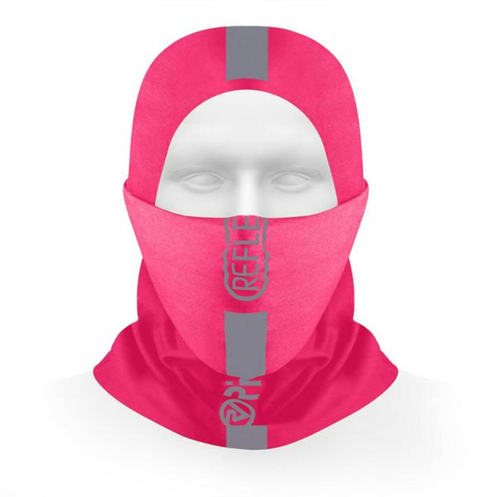 Proviz REFLECT360 reflective multifuncational headwear. Windproof and breathable for running and cycling. Neck gaiter and neck tube for running and cycling