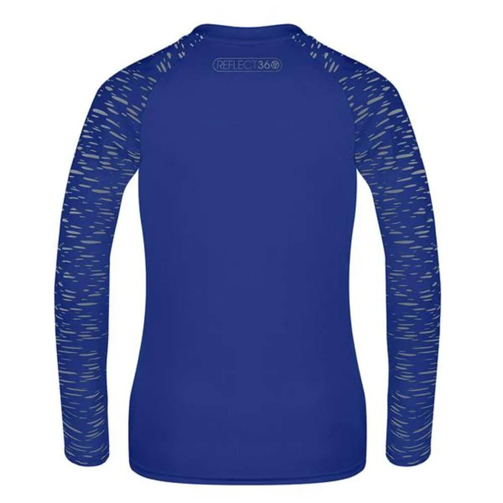 Proviz REFLECT360 Womens Long Sleeve Running Top. Reflective pattern details moisture wicking, breathable and lightweight Womens running relfective top