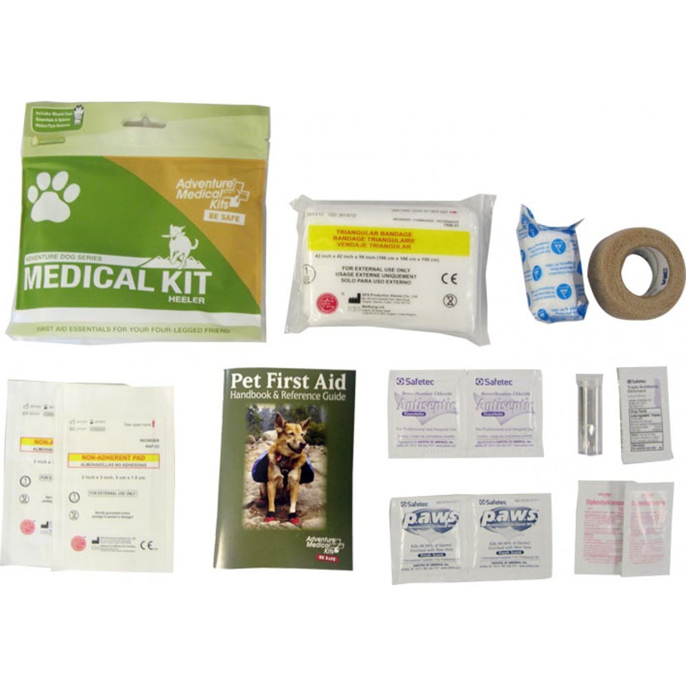 Adventure Medical Dog First Aid Kit for Hiking and running Heeler Dogs that Run