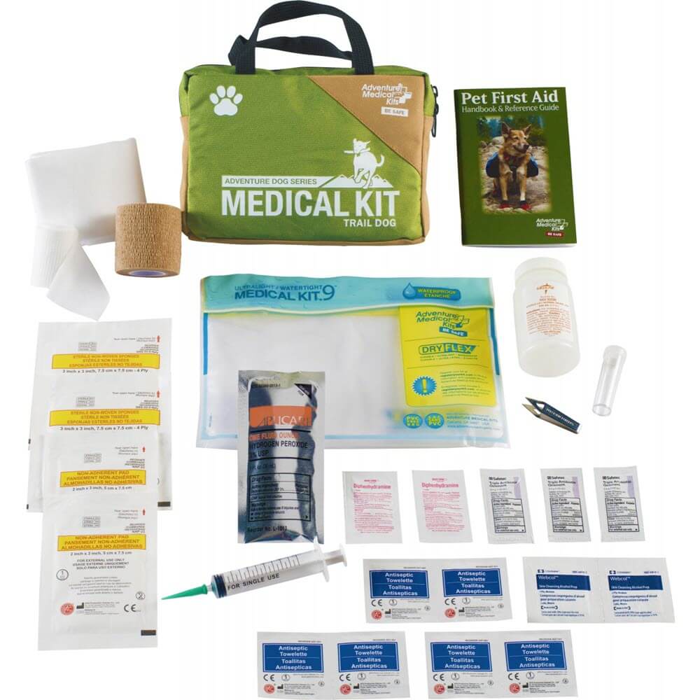 Adventure Medical Dog First Aid Kit for Hiking and running Trail Dogs that Run