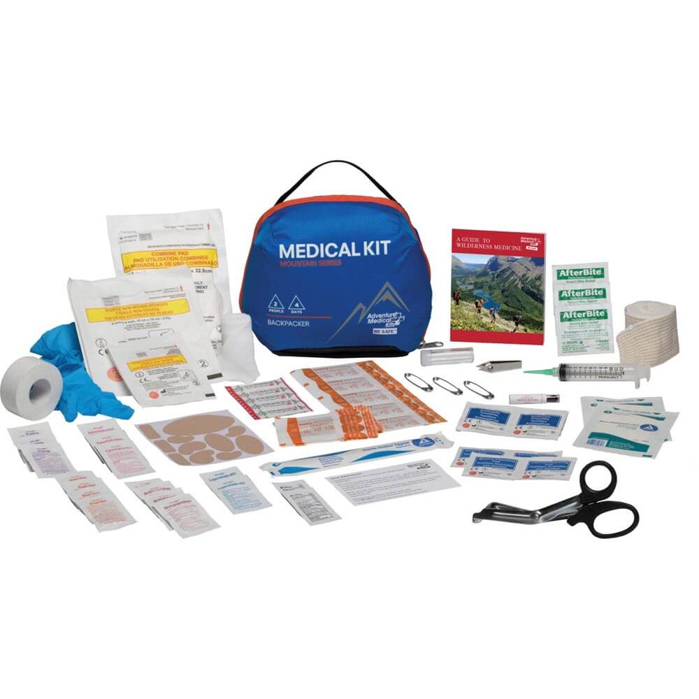 Adventure Medical Mountain Series Backpacker First Aid Kit for Hikers