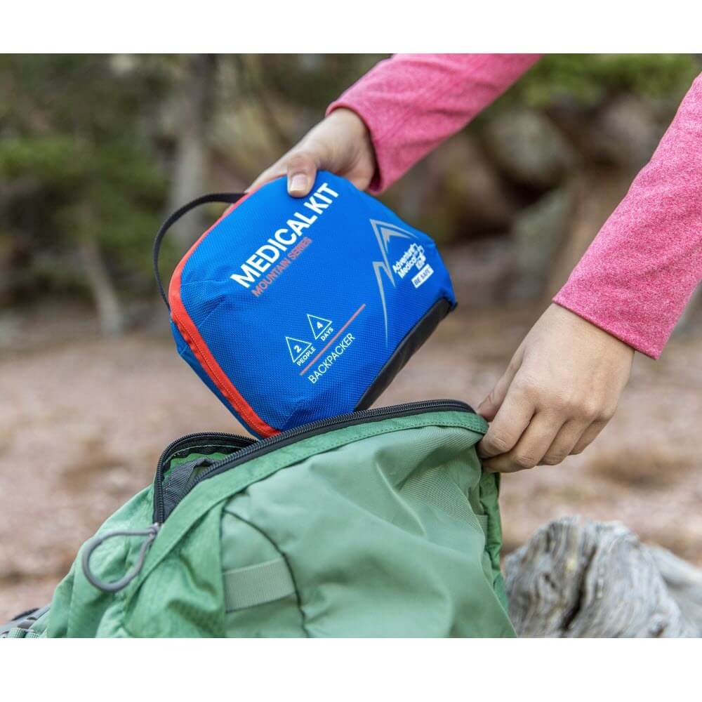 Adventure Medical Mountain Series Backpacker First Aid Kit for Hikers