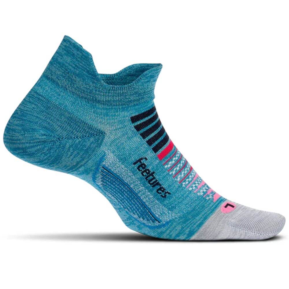 Feetures Elite Max Cushion No Show Tab Running Socks Moisture Wicking