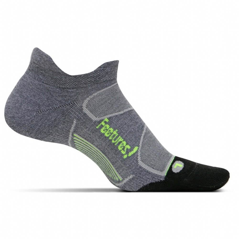 Feetures Elite Max Cushion No Show Tab Running Socks Moisture Wicking