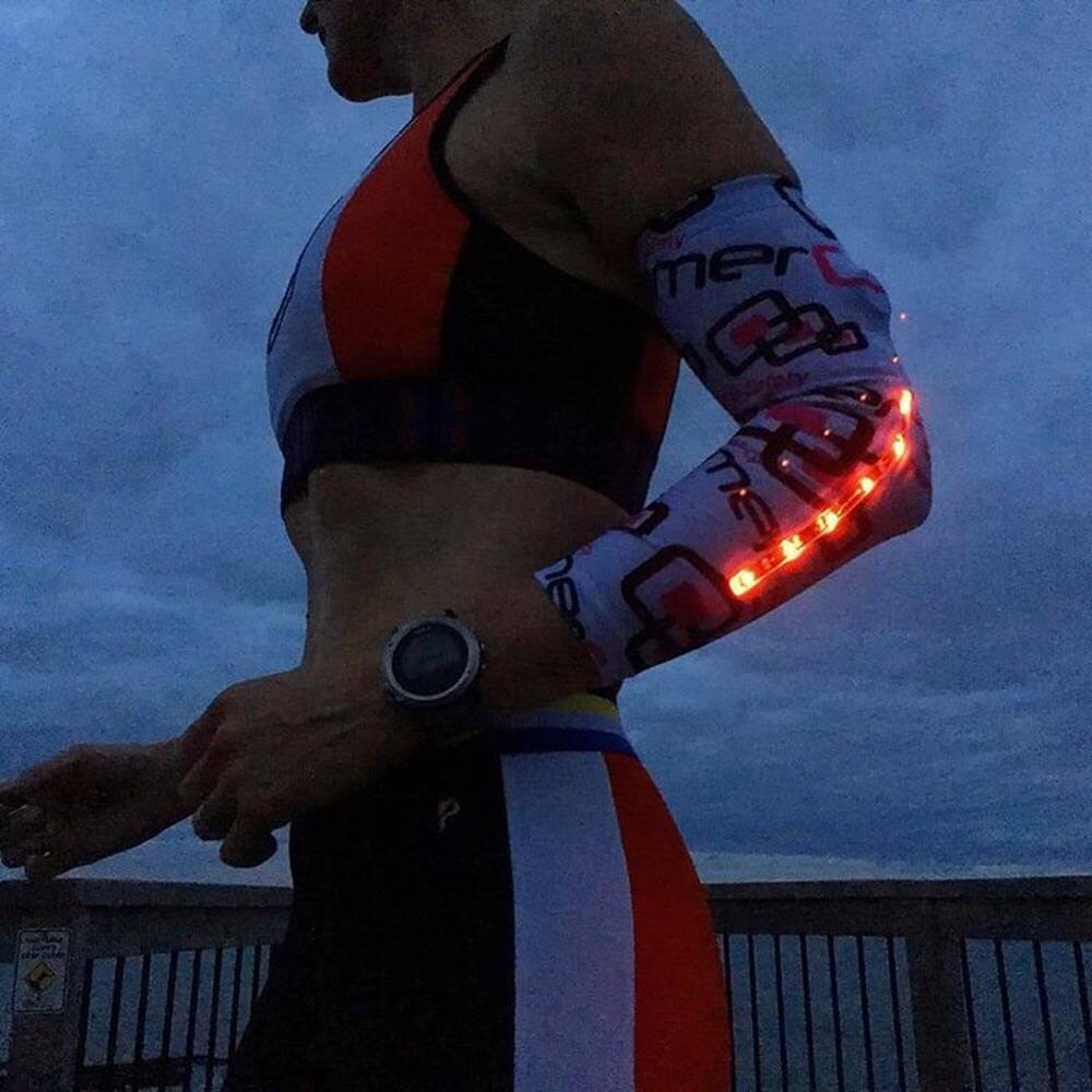 Glimmer Gear Light Up Arm Sleeves and Arm Warmers