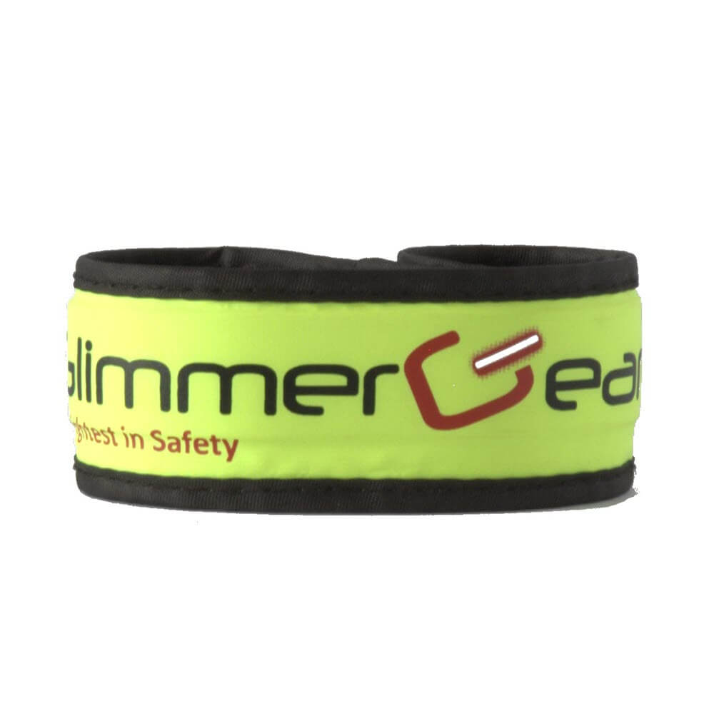 Glimmer Gear Light Up Safety Slap Band for Runners and Cyclists