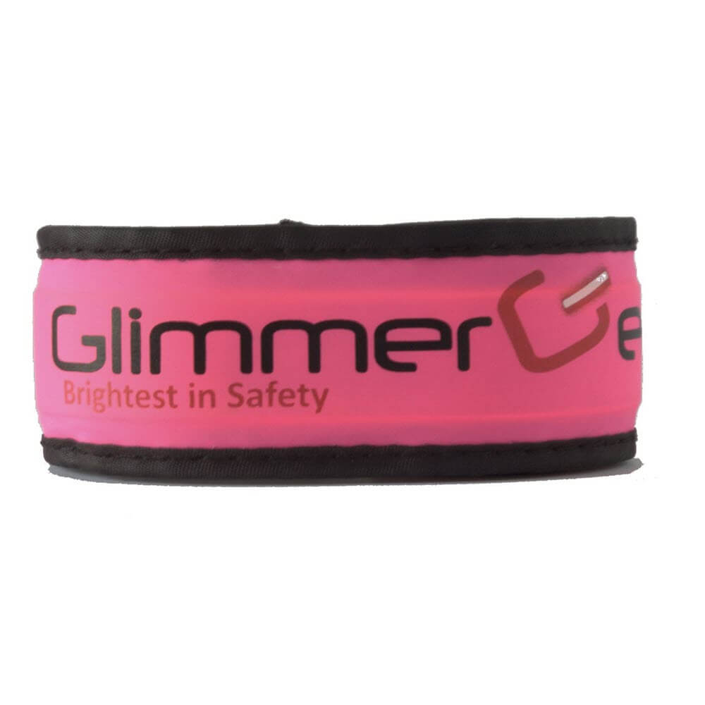 Glimmer Gear Light Up Safety Slap Band for Runners and Cyclists