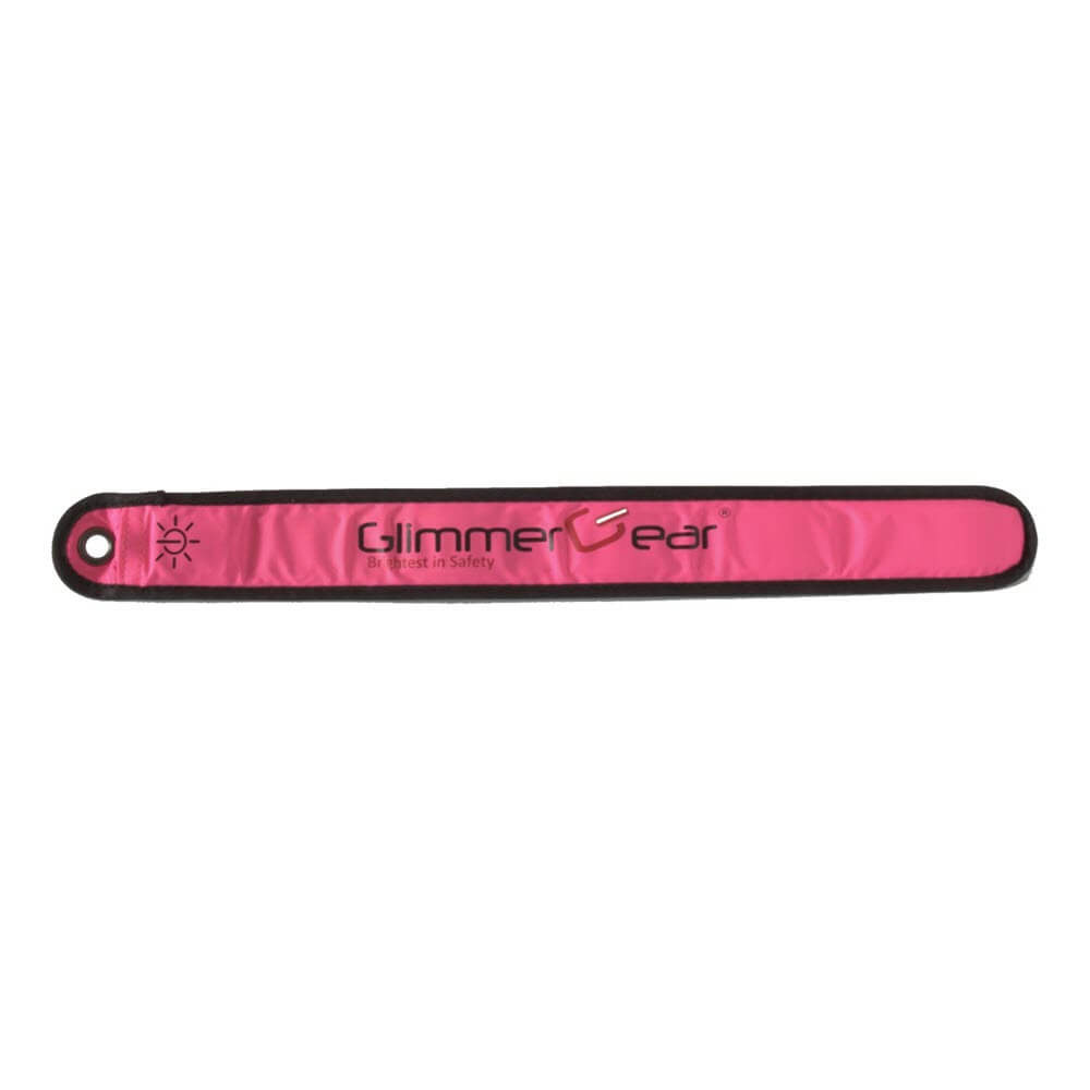 Glimmer Gear Light Up Safety Slap Band for Runners and Cyclists