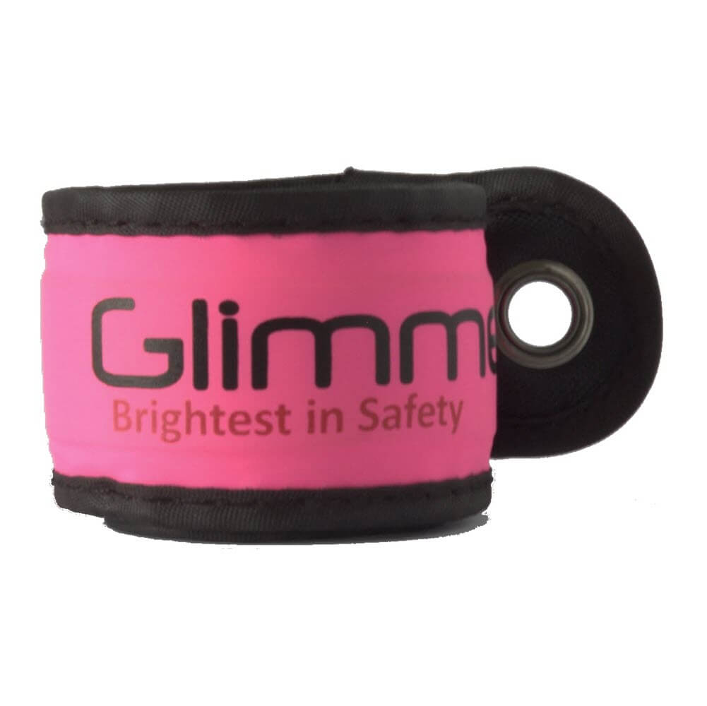 Glimmer Gear Light Up Safety Slap Band for Runners and Cyclists