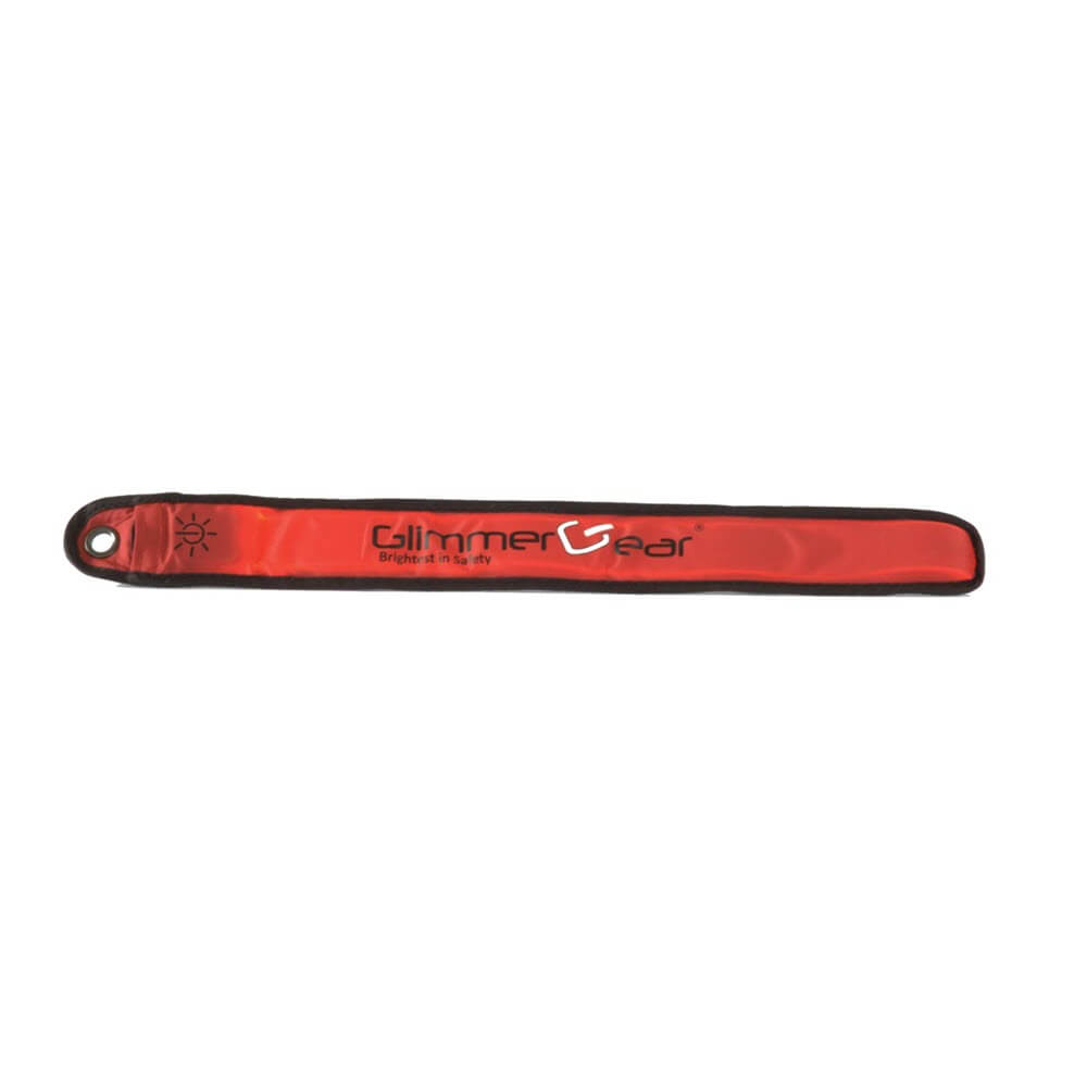 Glimmer Gear Light Up Safety Slap Band for Runners and Cyclists