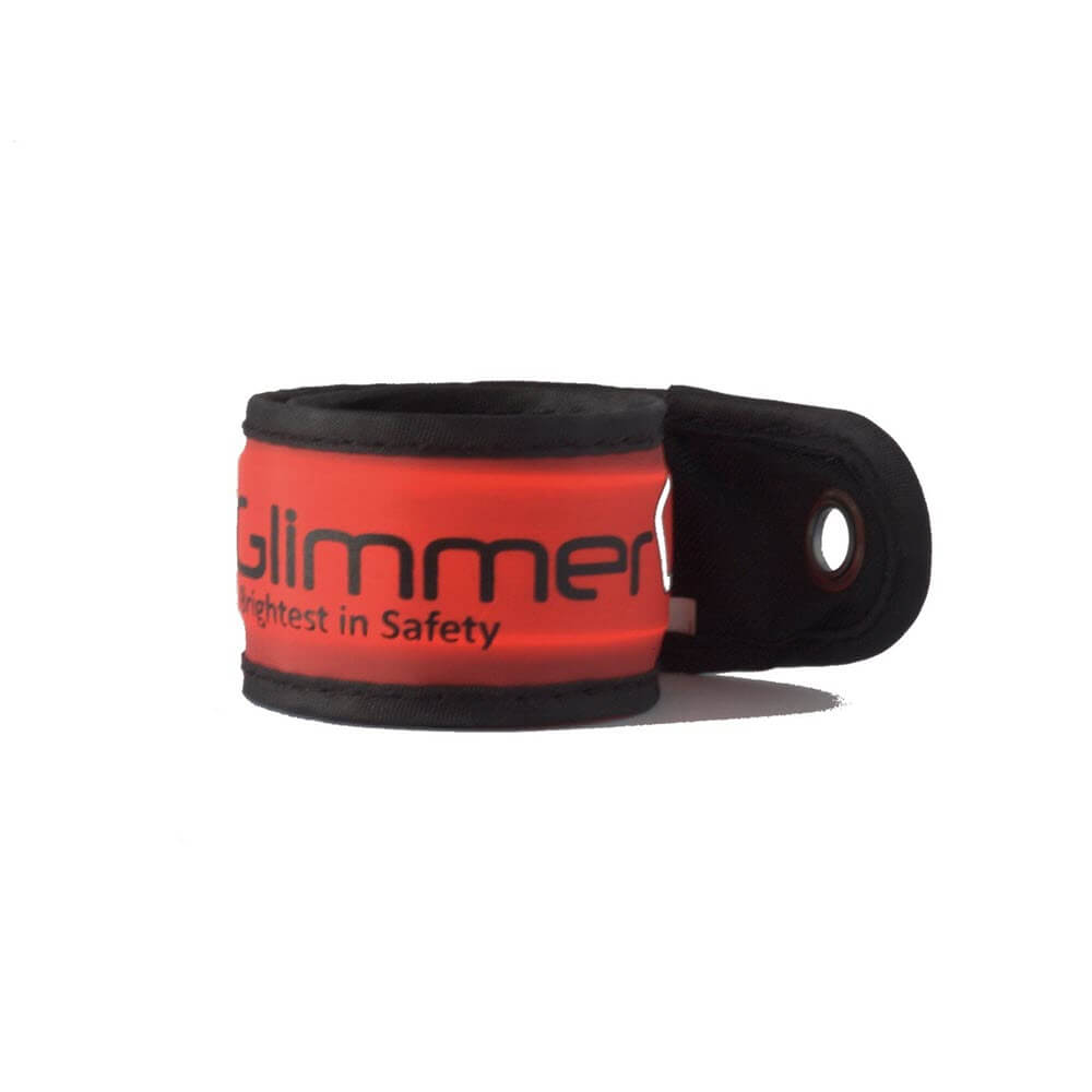 Glimmer Gear Light Up Safety Slap Band for Runners and Cyclists