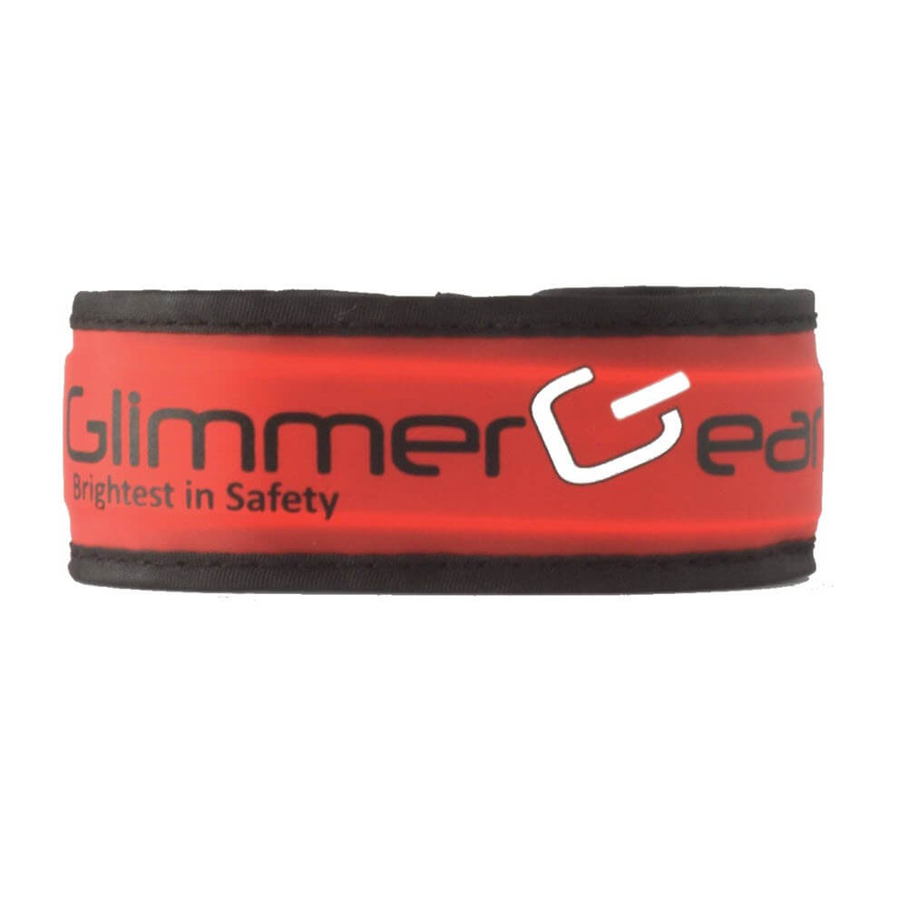 Glimmer Gear Light Up Safety Slap Band for Runners and Cyclists