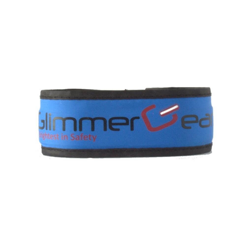 Glimmer Gear Light Up Safety Slap Band for Runners and Cyclists