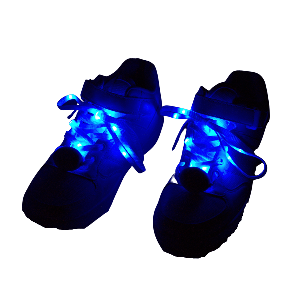 Glimmer Gear Light Up Shoe Laces with multiple light modes