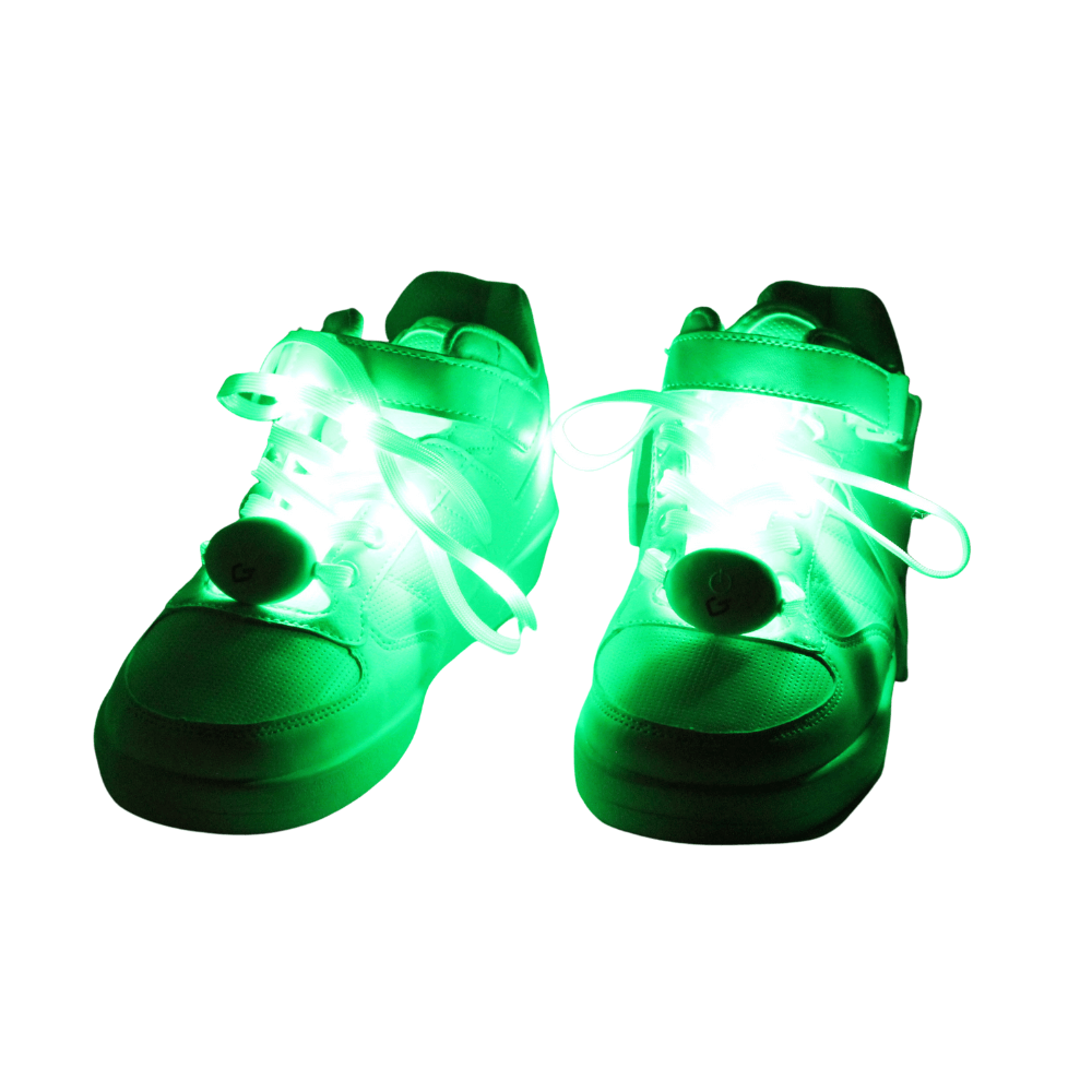 Glimmer Gear Light Up Shoe Laces with multiple light modes
