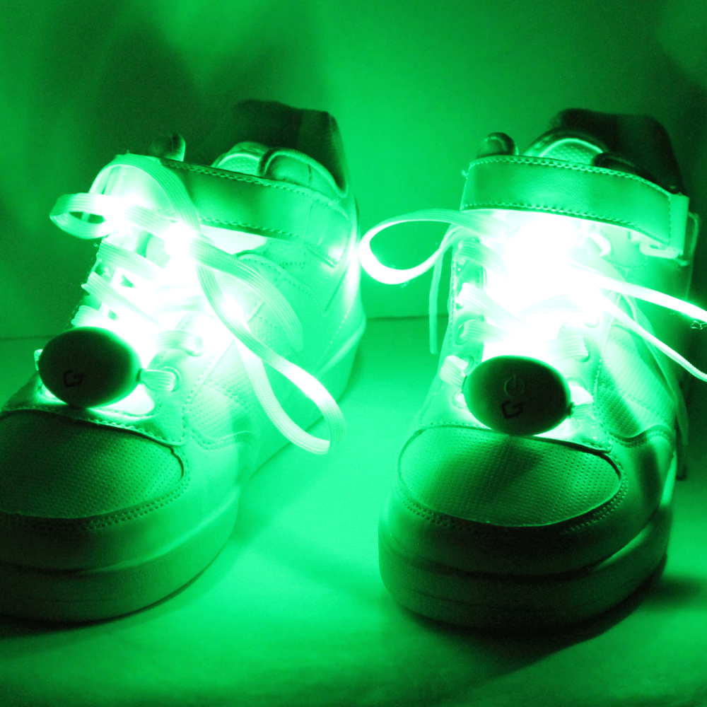 Glimmer Gear Light Up Shoe Laces with multiple light modes