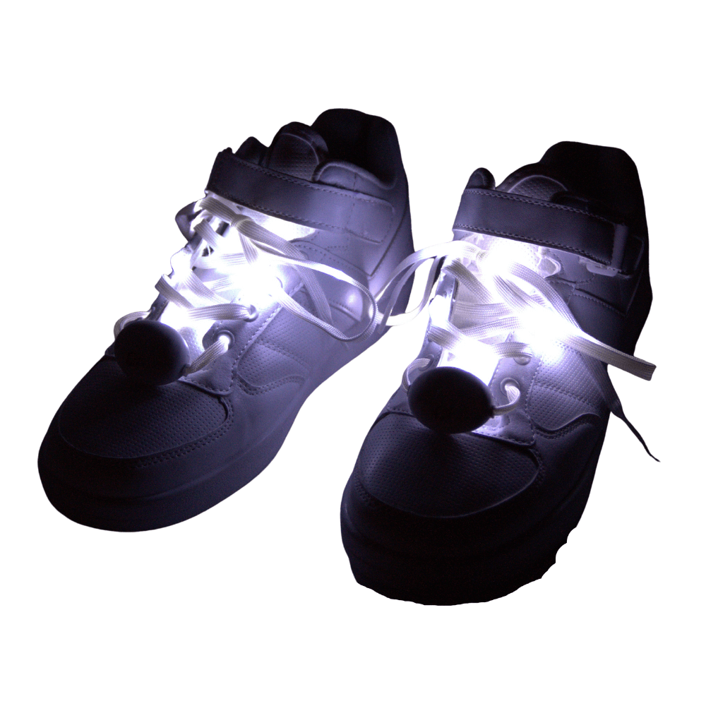 Glimmer Gear Light Up Shoe Laces with multiple light modes