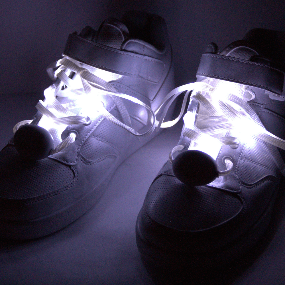 Glimmer Gear Light Up Shoe Laces with multiple light modes