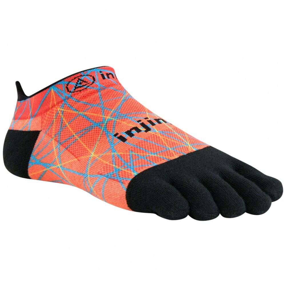 Injinji Running Midweight No Show Running Toe Socks