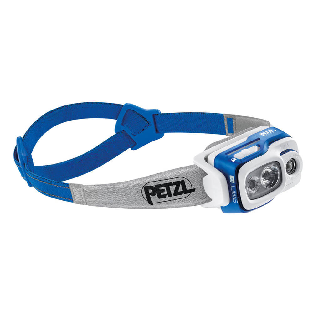 Petzl SWIFT RL reactive running headlamp multi beam adjustable