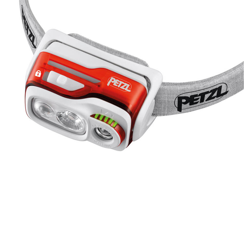 Petzl SWIFT RL reactive running headlamp multi beam adjustable
