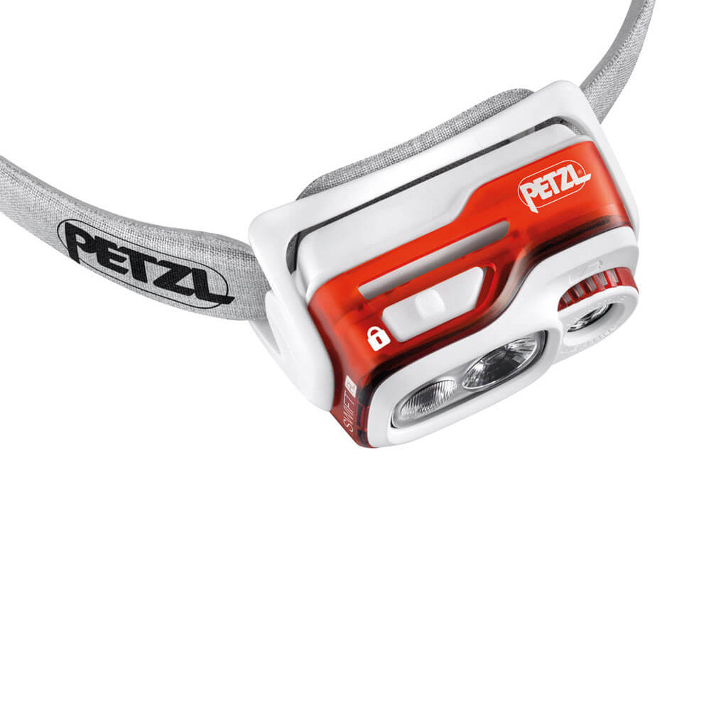 Petzl SWIFT RL reactive running headlamp multi beam adjustable