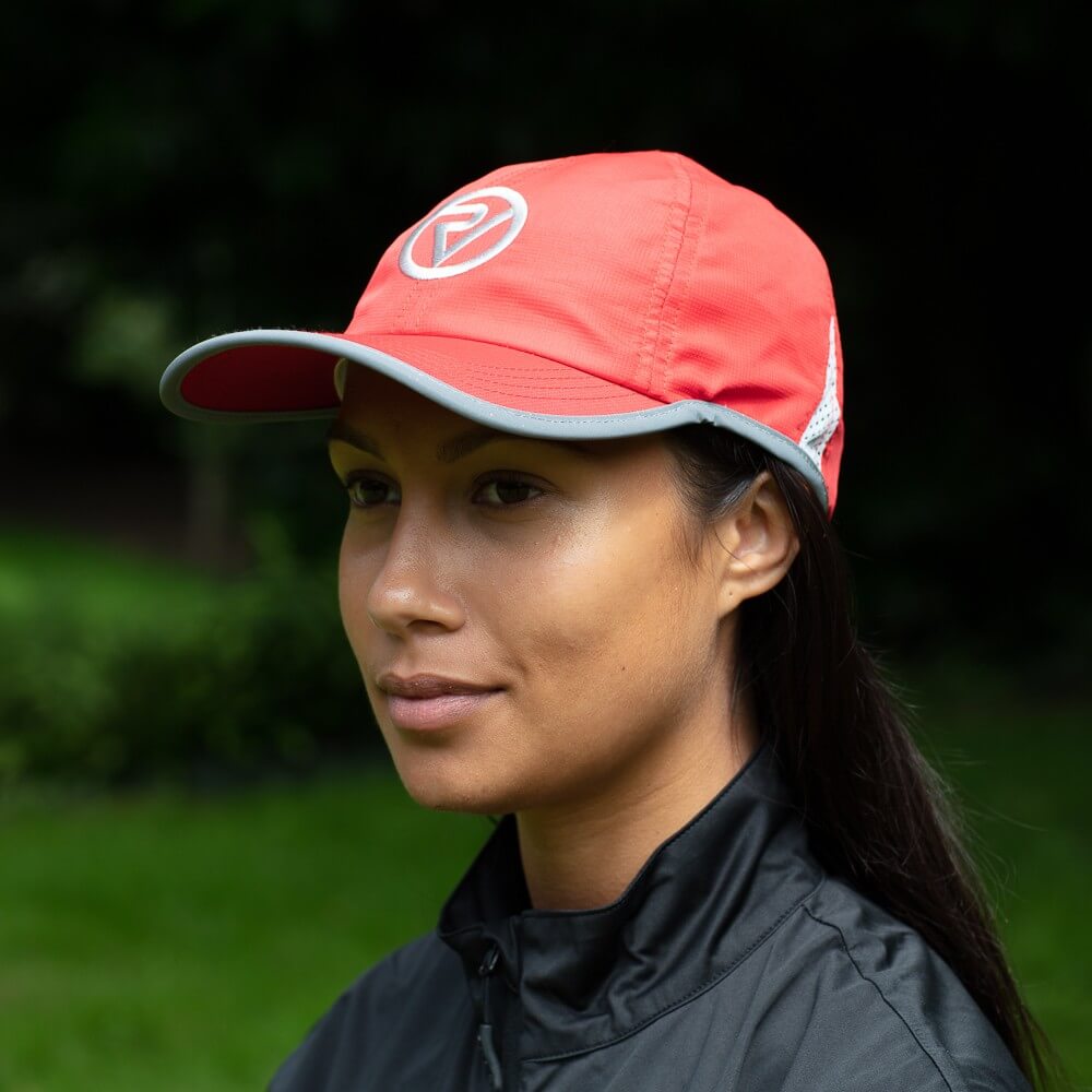 Proviz Classic Mositure Wicking Breathable Running Cap with Reflective Edging for Visibility. Adjustable Run Cap