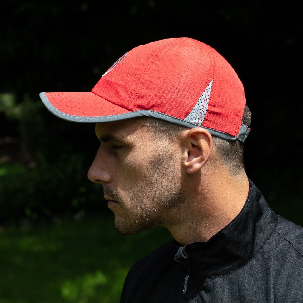 Proviz Classic Mositure Wicking Breathable Running Cap with Reflective Edging for Visibility. Adjustable Run Cap