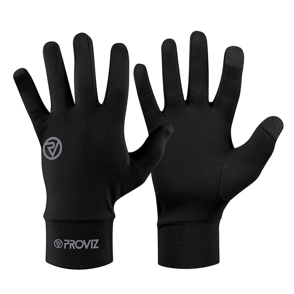 Proviz Classic Lightweight Running Gloves with Reflective Details and fully touchscreen compatible