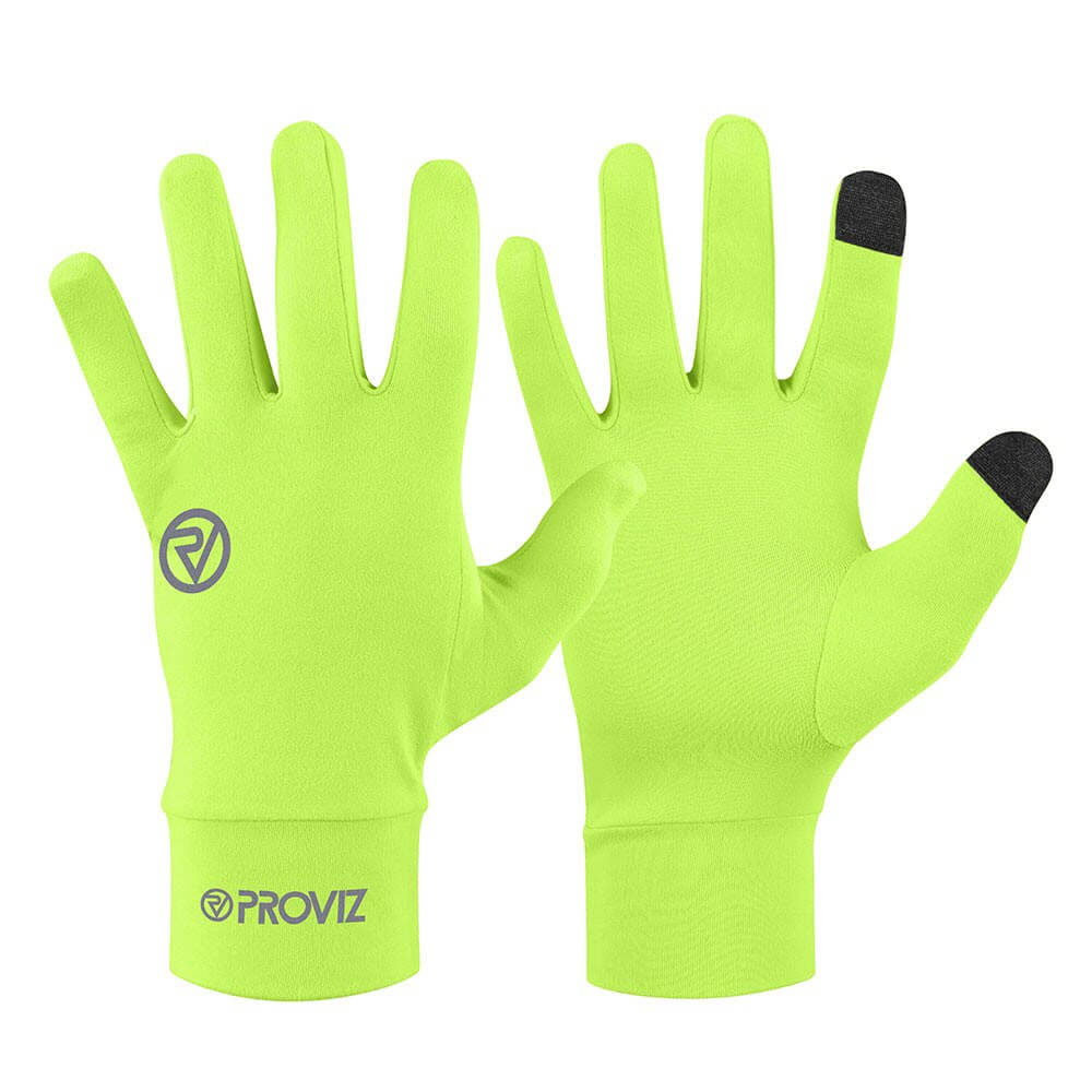 Proviz Classic Lightweight Running Gloves with Reflective Details and fully touchscreen compatible