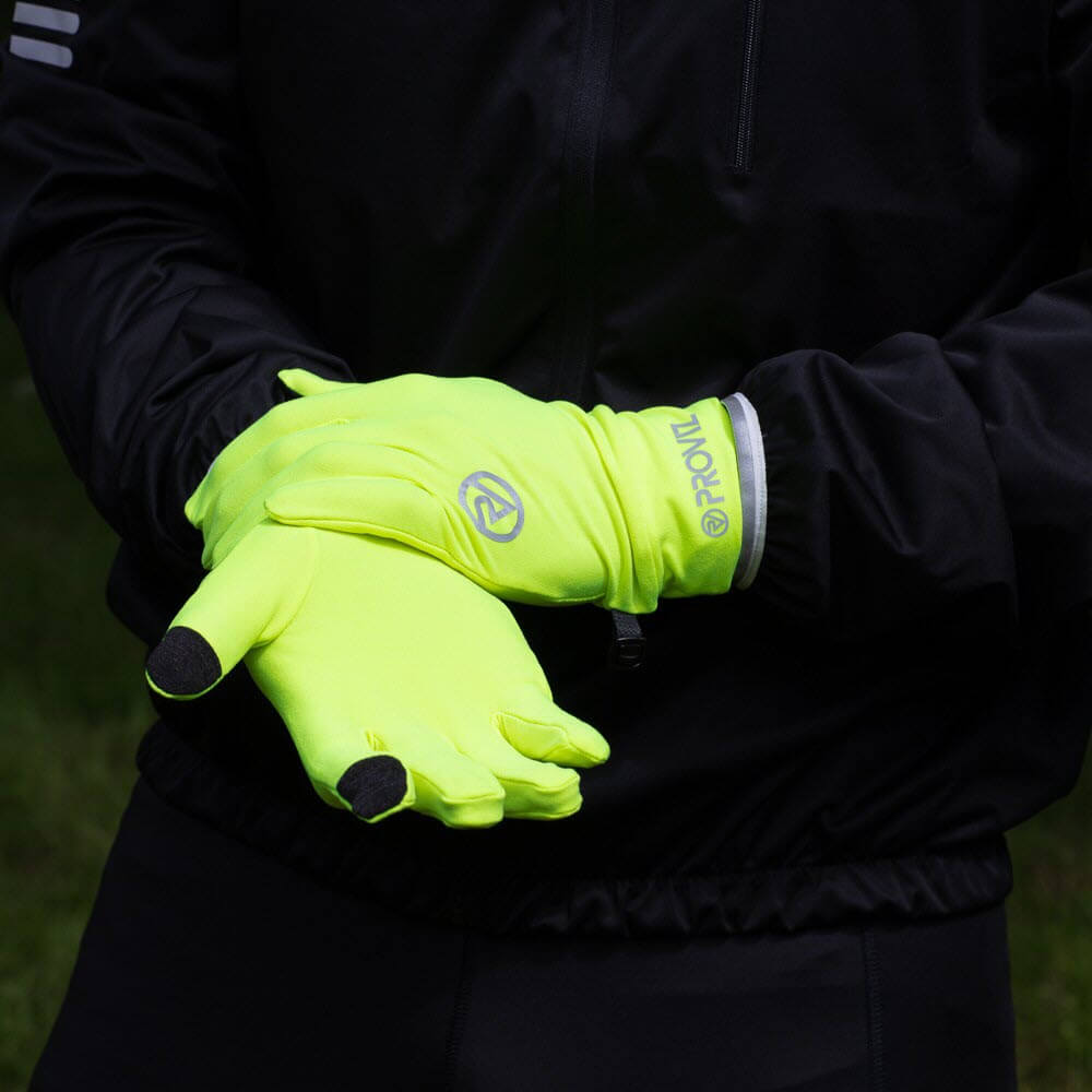 Proviz Classic Lightweight Running Gloves with Reflective Details and fully touchscreen compatible