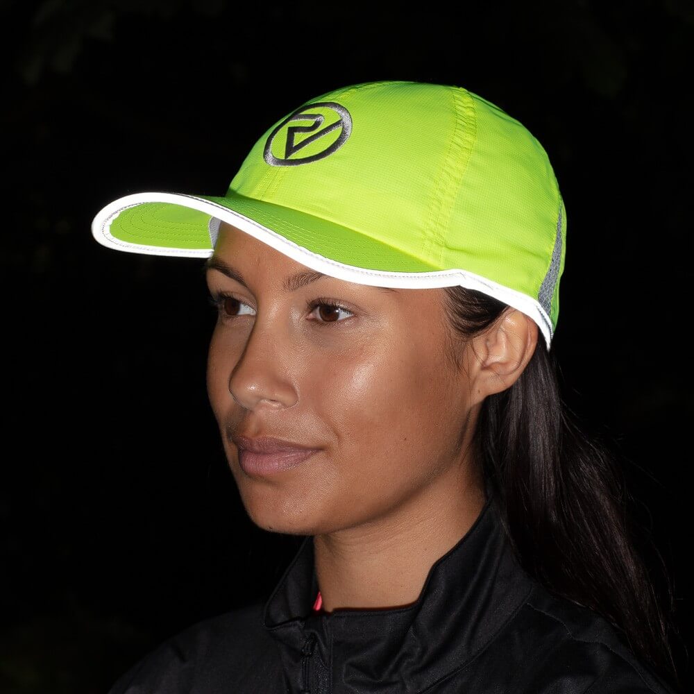 Proviz Classic Mositure Wicking Breathable Running Cap with Reflective Edging for Visibility. Adjustable Run Cap