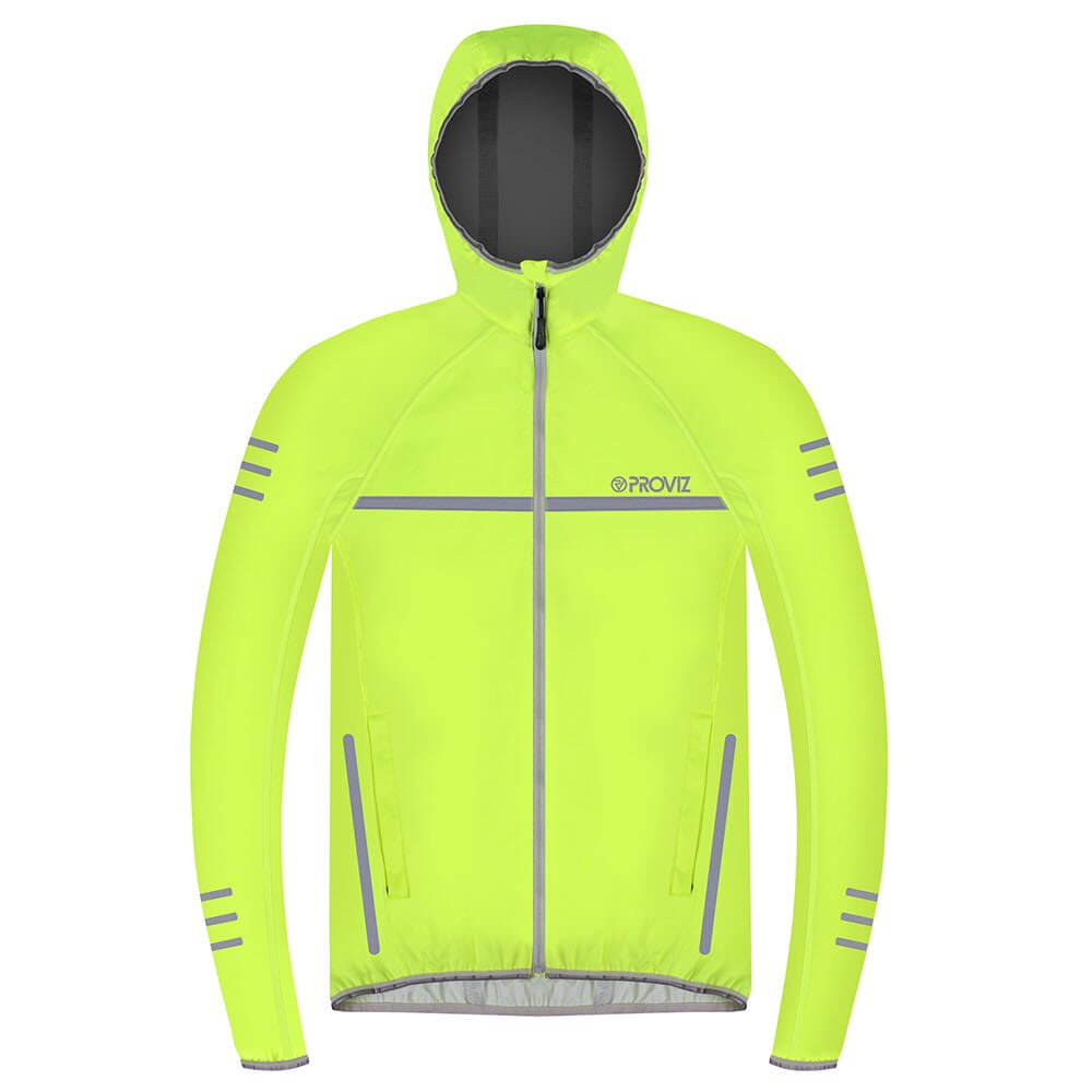 Proviz Classic Mens Waterproof Seam Sealed Running Jacket with Reflective Details