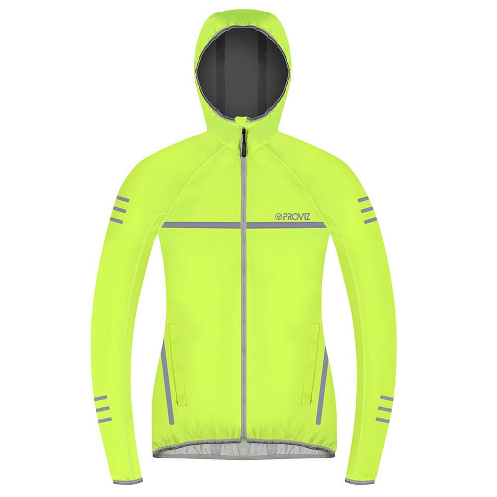 High vis deals running jacket