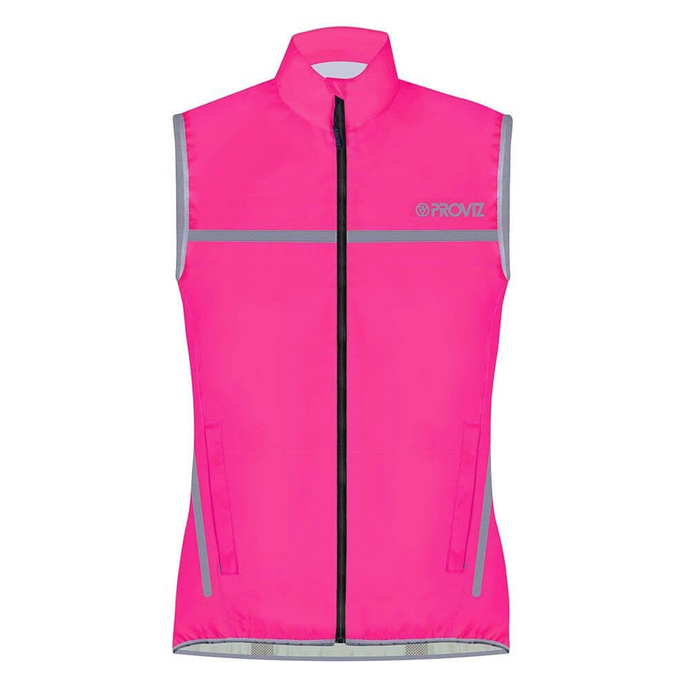 Proviz Classic Waterproof and Windproof Womens Running Gilet Seam Sealed and Reflective