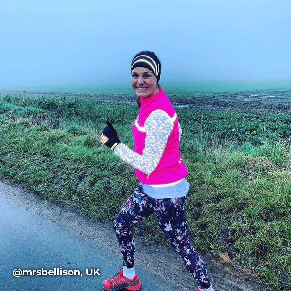 Proviz Classic Waterproof and Windproof Womens Running Gilet Seam Sealed and Reflective