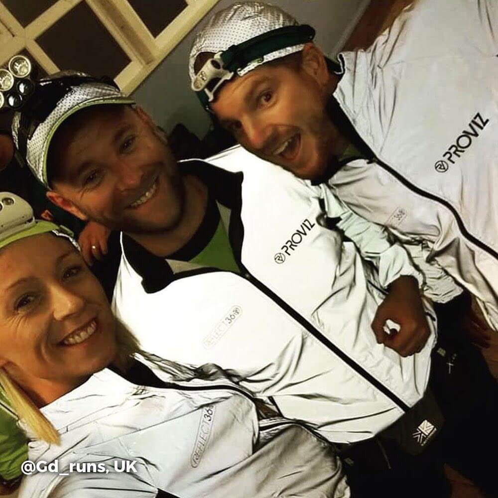 Proviz Mens REFLECT360 Fully Reflective Running Jacket. Breathable and reflecitve visibility