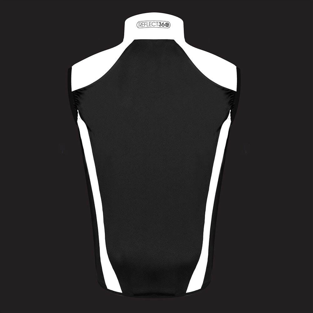 Proviz REFLECT360 mens reflective gilet for running or cycling. Breathable with high visiblity