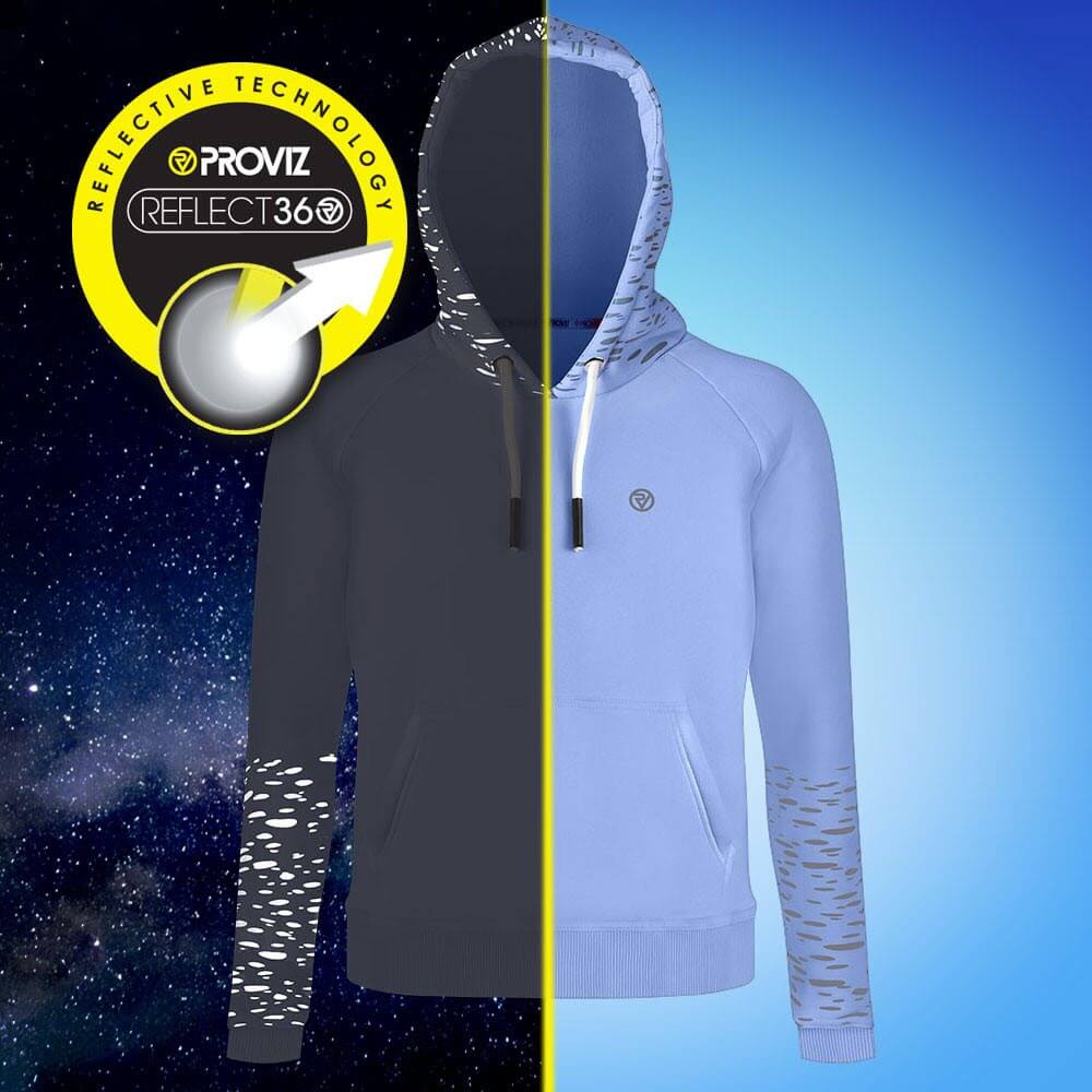 Proviz REFLECT360 Womens Reflective super soft and cosy womens hoodie