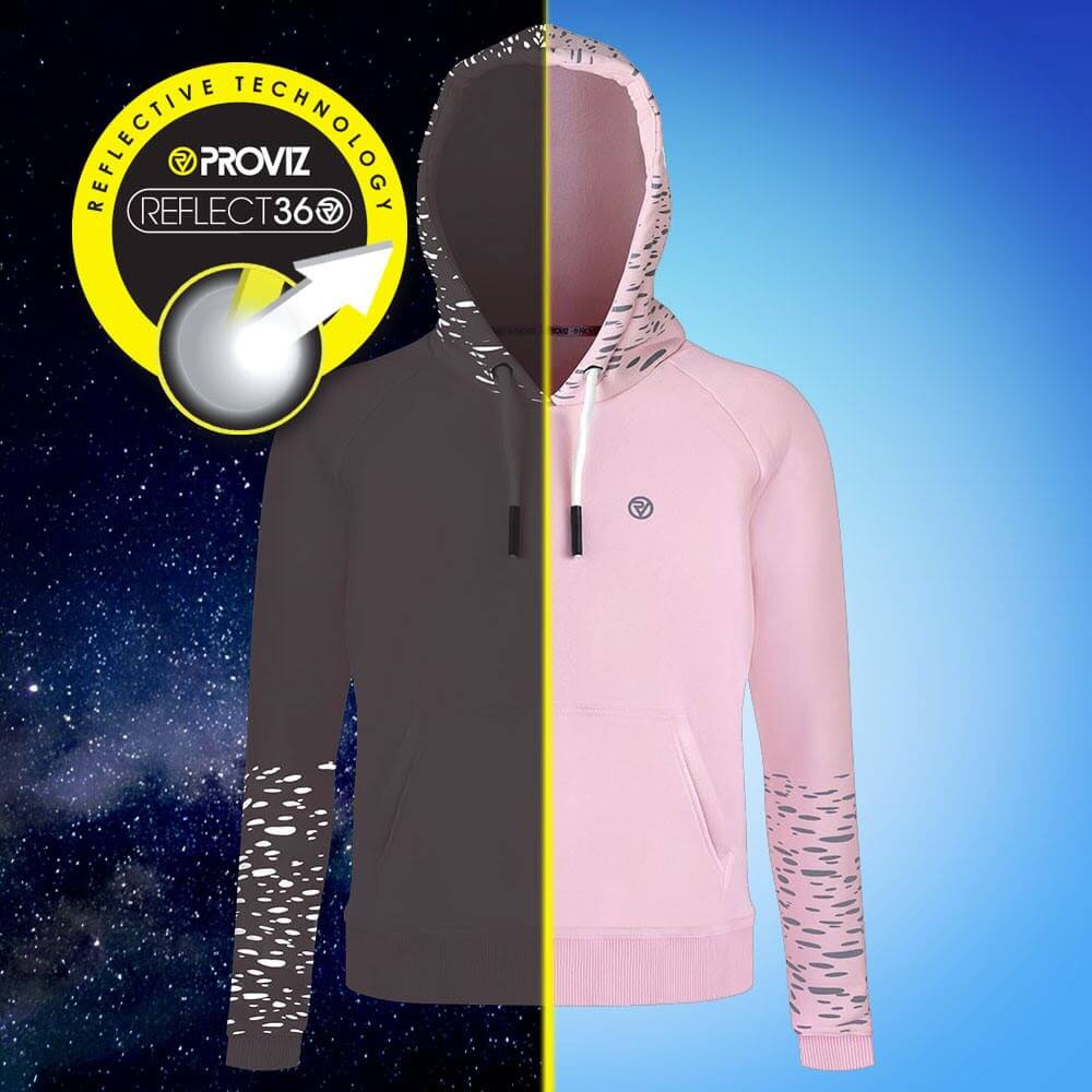 Proviz REFLECT360 Womens Reflective super soft and cosy womens hoodie