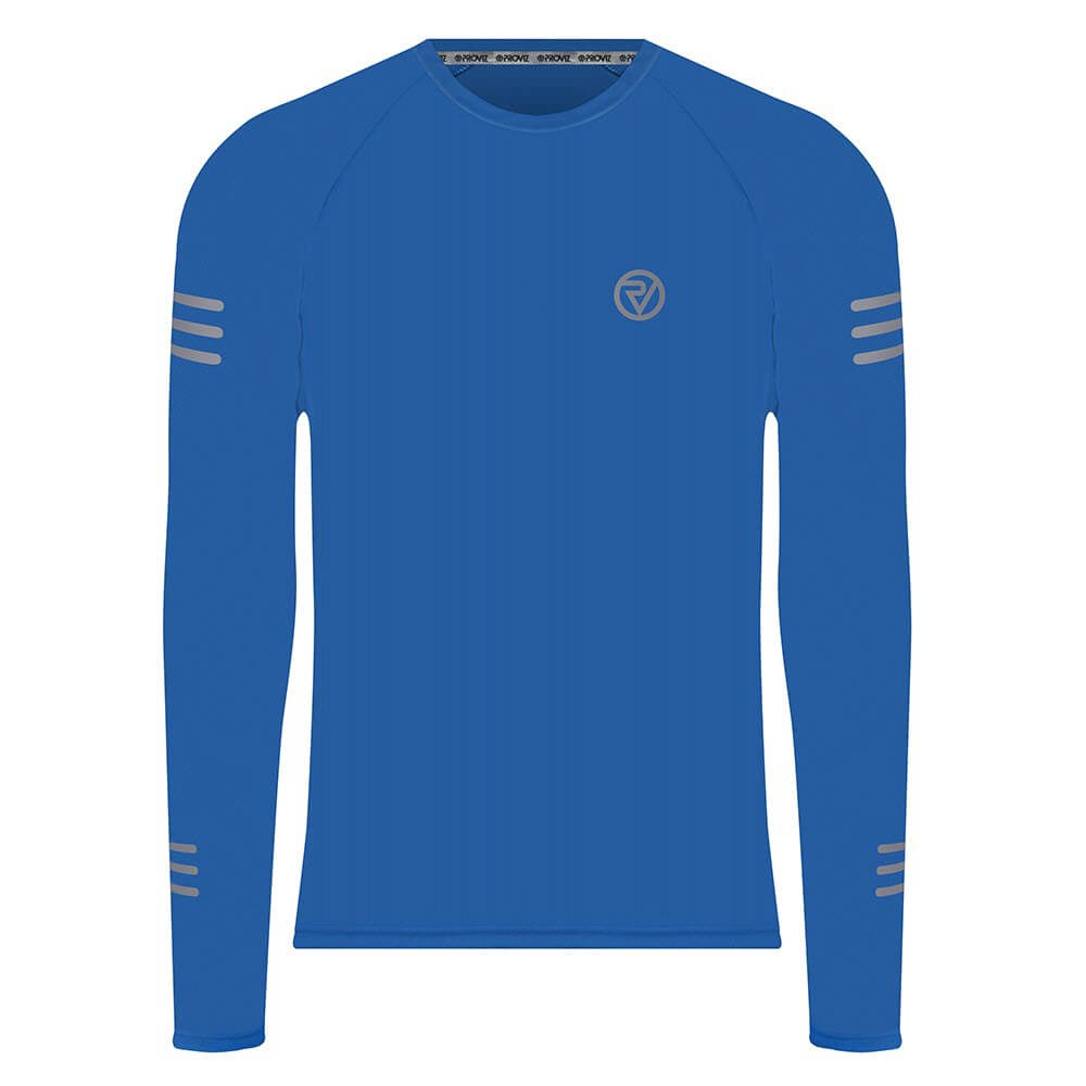 Proviz REFLECT360 mens long sleeve running top with reflective details moisture wicking, lightweight and breathable.