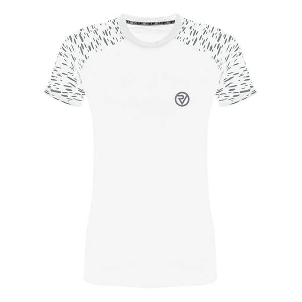 Proviz REFLECT360 Womens Short Sleeve Running Top. Breathable and moisture wicking with large reflective details for visibility.