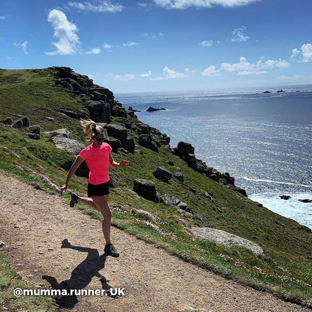 Proviz REFLECT360 Womens Short Sleeve Running Top. Breathable and moisture wicking with large reflective details for visibility.
