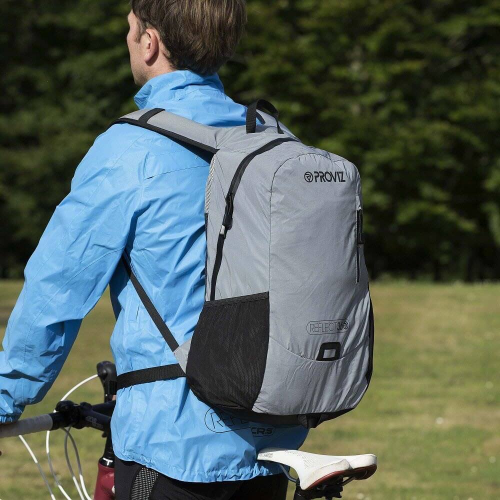 Proviz REFLECT360 Waterproof and fully reflective backpack for cycling and running