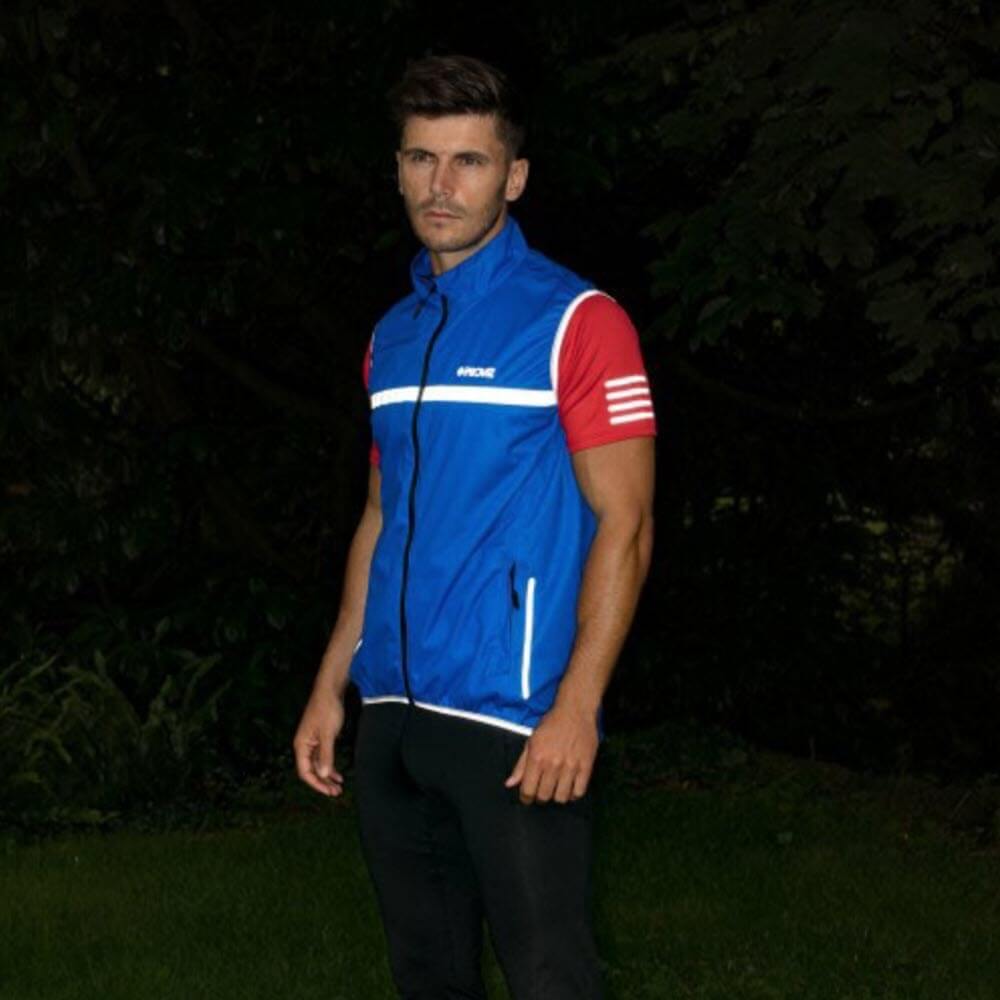 Proviz Classic Mens Waterproof and reflective seam sealed running gilet