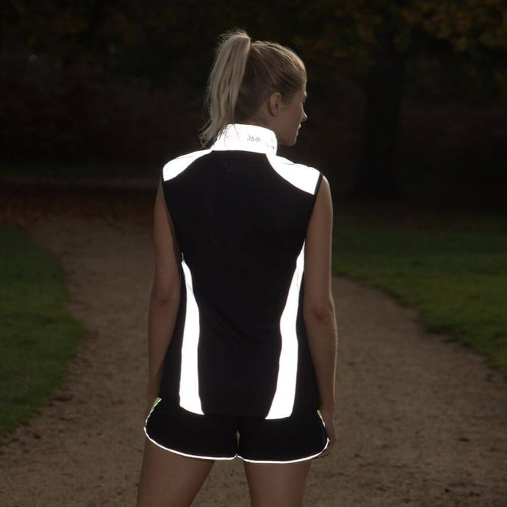 Proviz REFLECT360 Womens Running Gilet fully reflective high visibility