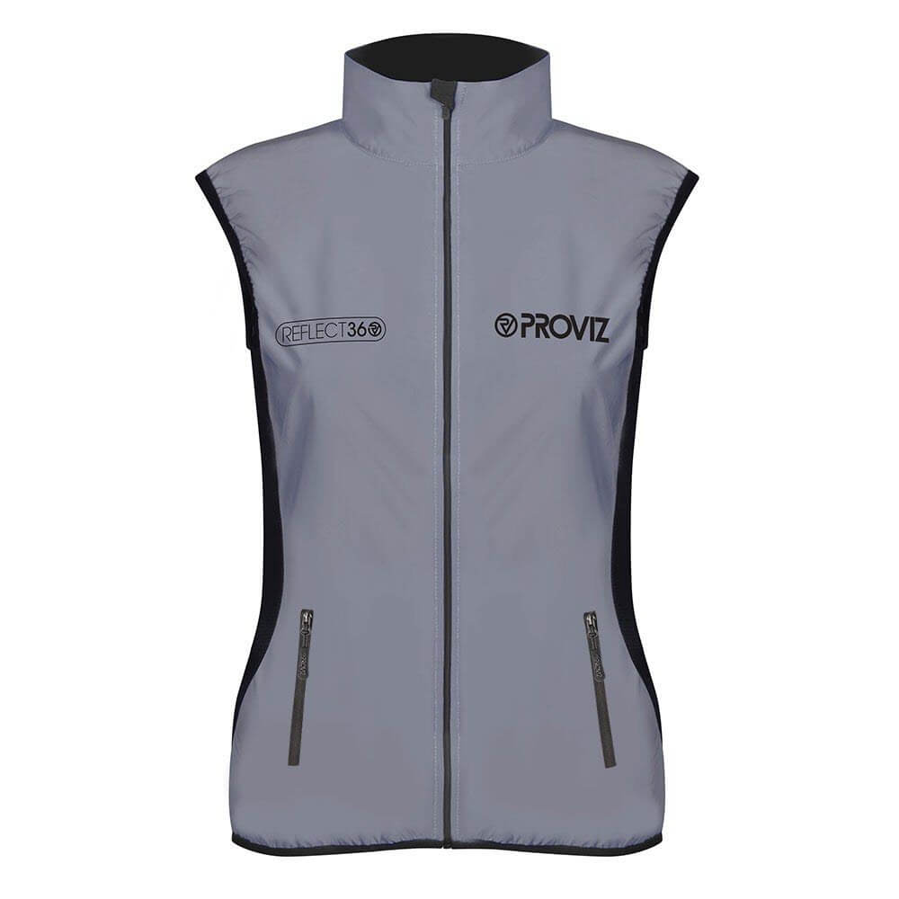 Proviz REFLECT360 Womens Running Gilet fully reflective high visibility